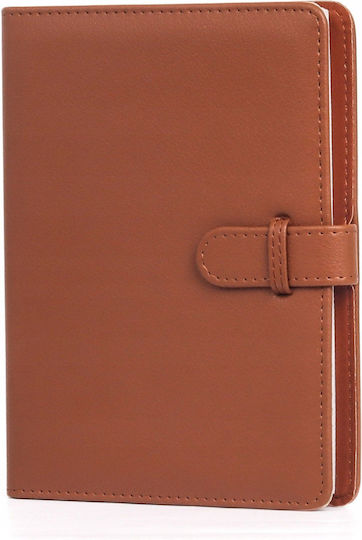 Photo Album 80 Photos Fuji Instax Wide 400 Square Polaroid 600 Sx70 Now Brown