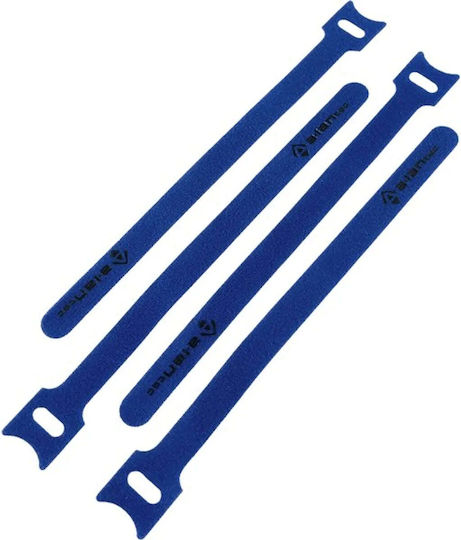 Velcro Kabelbinder Öse Länge 200mm Breite 12mm Blau Alantec