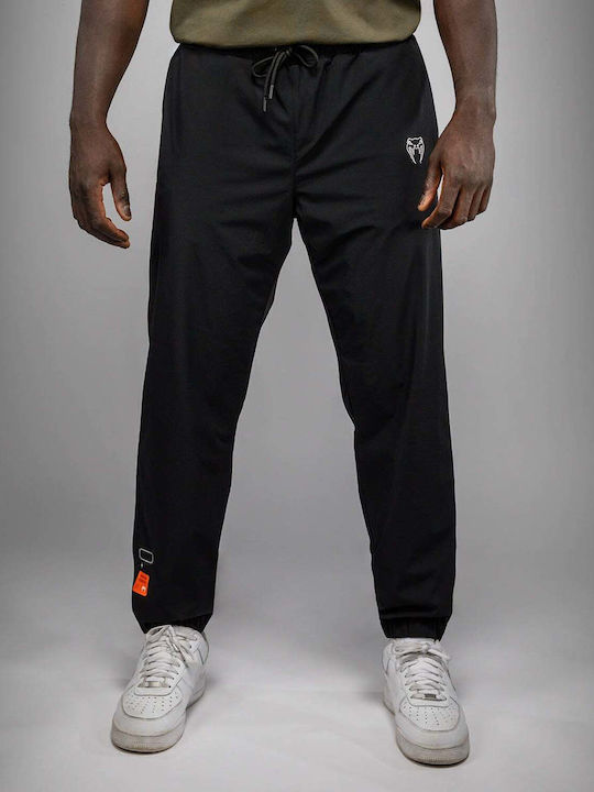 Pantaloni de trening cu Elastic Negru
