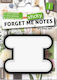 If Σημειώσεις Αυτοκόλλητες Forget Me Sticky Notes Γράμμα I