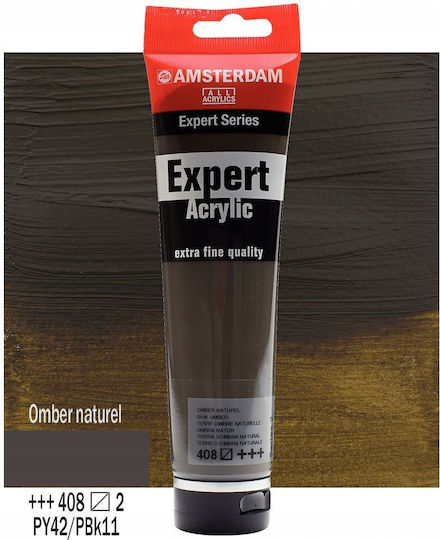 Amsterdam Expert Series Acrylic Tube 150 Ml Raw Umber 408