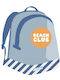 Baby Oliver Kindergarten Backpack School Bag Blue with Water Bottle Holder