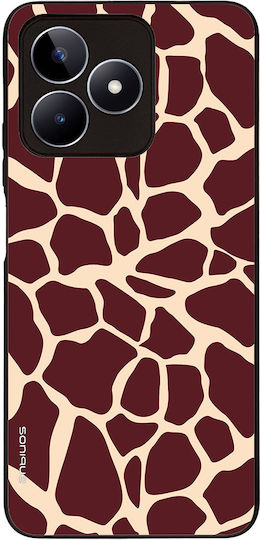 Sonique Animal Print Series Case Realme C51 Realme C53 Realme Note 50 4G Giraffe 03