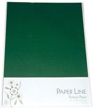 Fantasy Cardboard 180g A4 10 Pieces Per Pack Dark Green