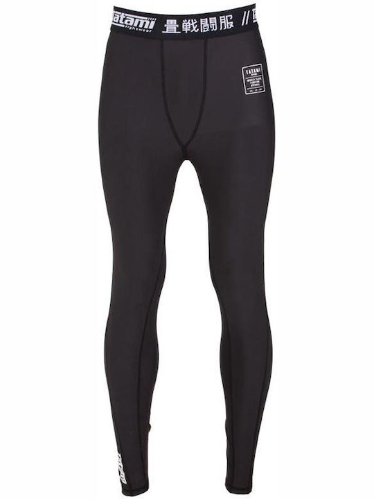 Tatami Fightwear Μακρύ Ανδρικό Κολάν Πολεμικών Τεχνών Μαύρο