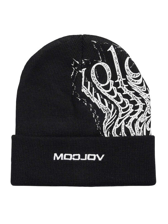 Beanie Ανδρικός Σκούφος Πλεκτός σε Μαύρο χρώμα