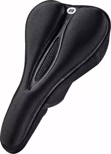 Rockbros Gel Seat Cover Bicycle Saddle Memory Foam Size M Black
