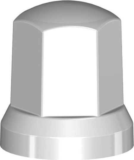 Truck Lug Nut Caps Long White 33mm 10 Pieces 941962/pla 941962/pla