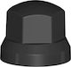 Truck Lug Nut Caps Konto Black 32mm Box 10 Pieces 941979/pla 941979/pla