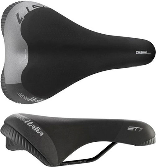 Selle Italia Sportouring St 1 L Schwarz Fahrradsattel