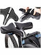 Black Bicycle Saddle City