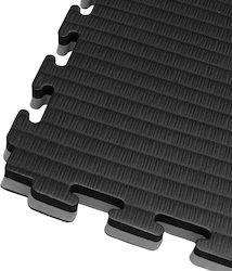 Rage Gymnastikmatte Puzzle 100x100x3cm 1 Stück Beidseitig Schwarz/Grau