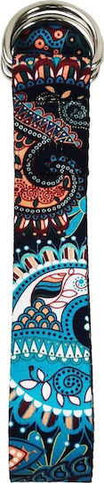 Enero Yoga Leg Stretching Strap Enero Fit 183x3.8 Cm Ethno
