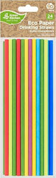 Godan Χάρτινα Καλαμάκια Rainbow Mix 197x6mm 24 Τεμ 10725199 5902973151435 Godan Χάρτινα Καλαμάκια Rainbow Mix 197x6mm 24 Τεμ 10725199 5902973151435