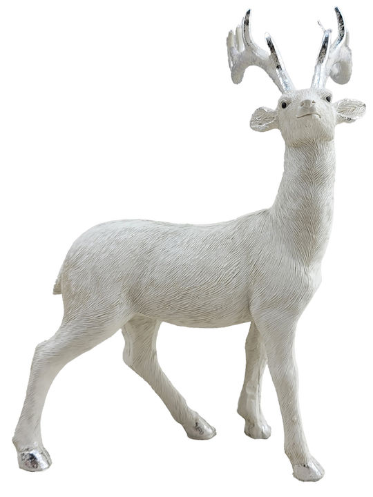 Clay Decorative Deer 27 H Cm