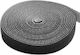Techly Self-Adhesive Hook & Loop Tape Black 20mmx10m 1pcs 8051128108323