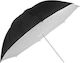 Glareone Studio Regenschirm Silber Diffusor 110cm