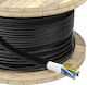 Power Cable Akyga Ev Power Cable Ak-sc-e12 Cu 5x6mm + 2x0.5mm 3-phase 32a 450/750v 1m