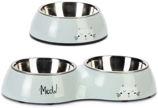 Karlie Plastic Food Bowl for Dog & Cat 2 Spots
