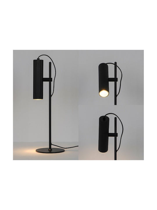 Domoletti Schreibtischlampe für Fassung GU10 in Schwarz Farbe