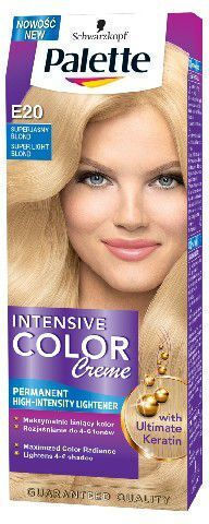 Palette Intensive Color Creme Hair Dye E20 Very Light Blonde 110ml