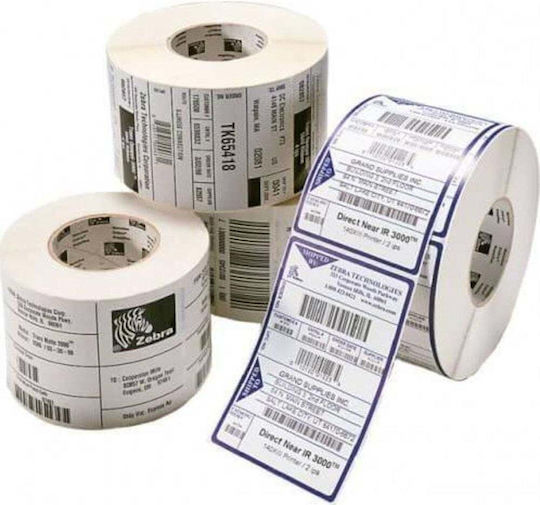 Zebra Selbstklebende Etikettenrollen 51x10mm 1Stück