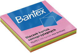 Bantex Самозалепващи Листчета В Куб 7.5x7.5см