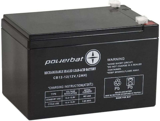 AGM Батерия UPS с Капацитет 12Ах и Напрежение 12V 1бр