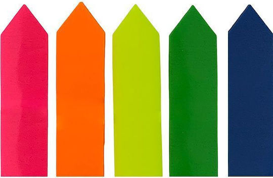 Titanum Note Pads in Cube 25 Sheets 1.2x4.5cm Set of 5pcs