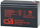 CSB Μπαταρία UPS με Χωρητικότητα 5.8Ah και Τάση 12V HRL1225WF2 1τμχ
