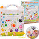 Magnetic Puzzle Board Maze Learning Colors Counting Za5741
