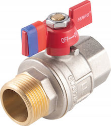 Ferro Wasserhahn / Schalter 3/4" Männlich/weiblich