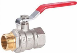 Perfexim Σφαιρική Βαλβίδα Νερού Wz Dn25 Ενισχυμένη Λαβή Pha-003 G1 Wz Pn30 C Dn25 00-003-0250-000