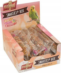Vitapol Smakers Box Fruchtige Wellenförmige Papageien Stick 12 Stück/Box