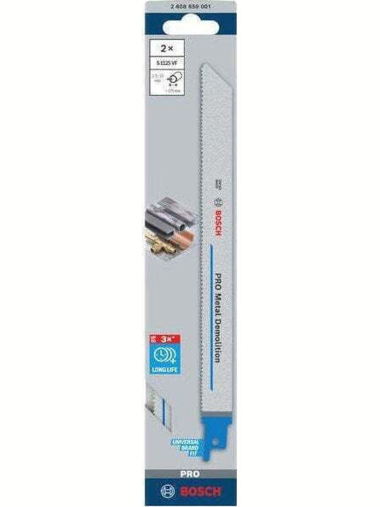 Bosch Reciprocating Saw Blade Pro Metal Demolition S1125vf 1.25 X 19 X 225mm 2pcs