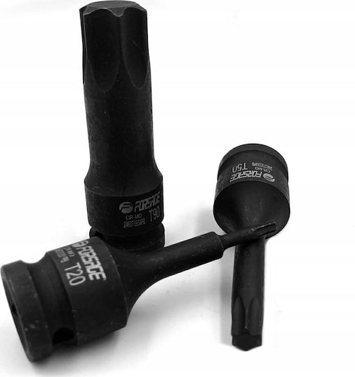 Forsage Μύτη-καρυδάκι Torx Κρούσης T100 1/2"
