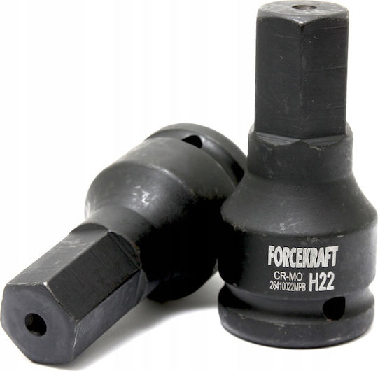 Forcekraft Μύτη Καρυδάκι Κρούσης Imbus 21mm 3/4" Hex