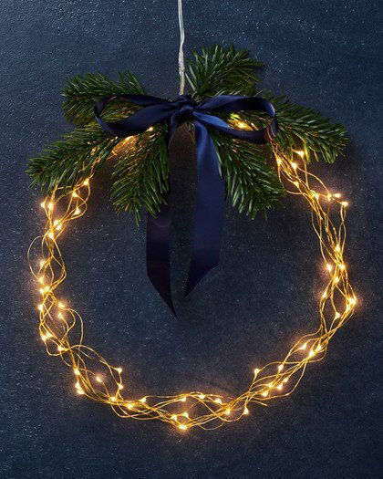 Sirius Home 30786 Weihnachtsfigur Gold 160 Lampen Led 6 V 16 M
