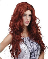 Aster Long Brown Curly Wig