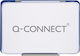 Q-connect Stamp Pad Ink 110x70mm Metal Blue