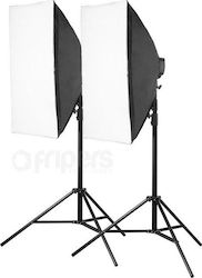 Freepower 4000W Photography & Video Lighting Kit With Tripod Freepower 4000W Photography & Video Lighting Kit With Tripod