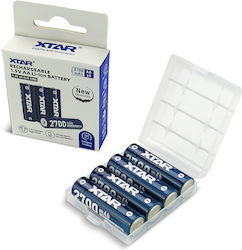XTAR AA 2700mAh 1,5V 4er Pack Wiederaufladbare Batterien