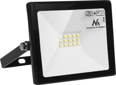 Maclean Energy Στεγανός Προβολέας LED 10W Φυσικό Λευκό 4000K IP65
