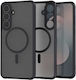 Spacecase Hybrid Magsafe Back Cover Plastic Negru (Galaxy S25 FE)