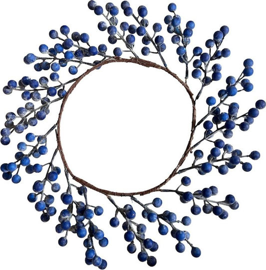 Saska Garden Christmas Decorative Wreath with Diameter 30cm