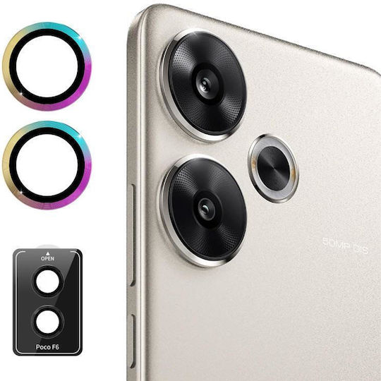 Camera Protection Membrane Red for the Xiaomi Poco F6