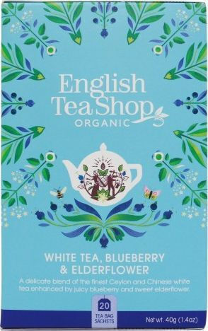 English Tea Shop Λευκό Τσάι Βιολογικό Προϊόν 20 Φακελάκια 40gr