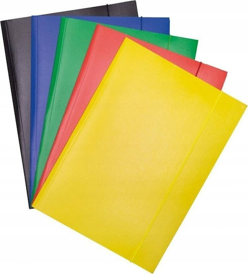 Office Products Φάκελος Λάστιχο Office Products Χαρτόνι A4 300gsm 3-πτύχ Μίγμα Χρωμάτων