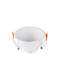 Vito Round Plastic Recessed Spot with Socket GU10 White 1pcs