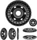 Dedra R15 Curved Radius Milling Wheel 120mm Preliminary 1